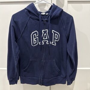 GAP Women’s Navy Zip-Up Hoodie